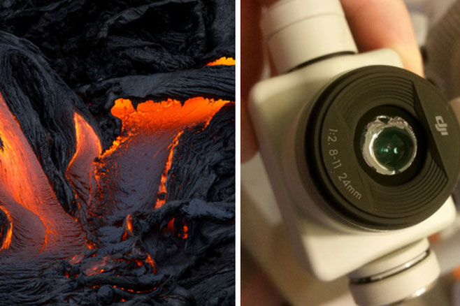 Suýt thiêu cháy camera trên miệng núi lửa, nhiếp ảnh gia thu được những khoảnh khắc không tưởng