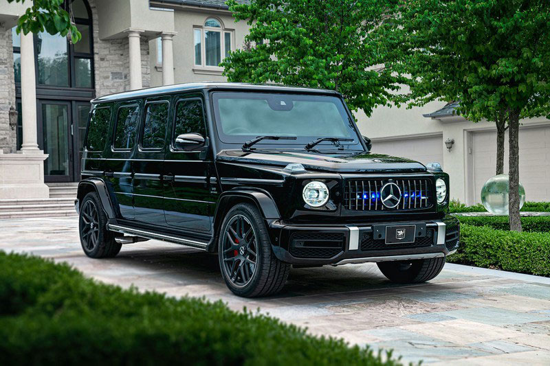 'Lác mắt' trước vẻ đẹp của Mercedes-AMG G63 VIP Limo bọc thép siêu sang