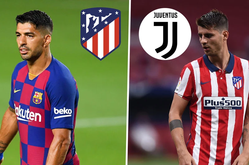 Suarez bất ngờ tới Atletico, Morata sang Juventus kiểm tra y tế