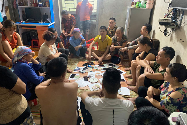 Lào Cai: Triệt phá tụ điểm đánh bạc dưới hình thức xóc đĩa