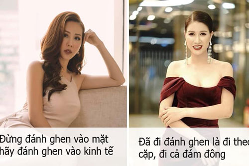 Hoa h&#x1EAD;u Thu Ho&#xE0;i c&#xF9;ng lo&#x1EA1;t sao Vi&#x1EC7;t &#x111;&#x1B0;a ra quan &#x111;i&#x1EC3;m v&#x1EC1; chuy&#x1EC7;n &#x111;&#xE1;nh ghen v&#xE0; vi&#x1EC7;c ch&#x1ED3;ng &#x111;&#xE1;nh v&#x1EE3; &#x111;&#x1EC3; b&#x1EA3;o v&#x1EC7; b&#x1ED3; nh&#xED;