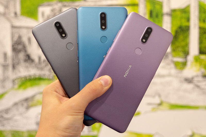 Cận cảnh Nokia 2.4 với camera kép, pin 4.500 mAh, giá ‘hạt dẻ’