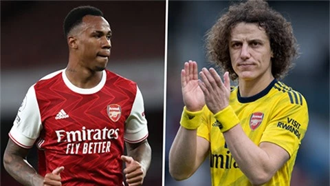 'Tân binh Arsenal may mắn vì có David Luiz'