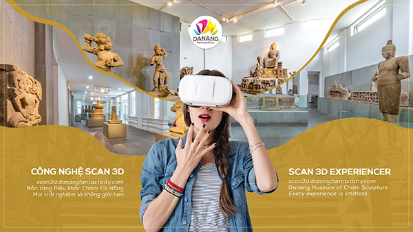 Đà Nẵng: Thí điểm trải nghiệm Scan 3D tại Bảo tàng duy nhất trên thế giới về nền văn minh Chăm Pa