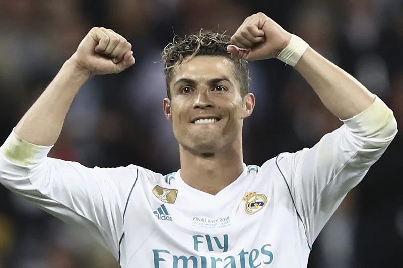 Tiền đạo: Cristiano Ronaldo.