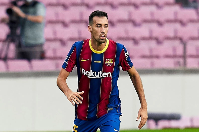 Tiền vệ: Sergio Busquets.