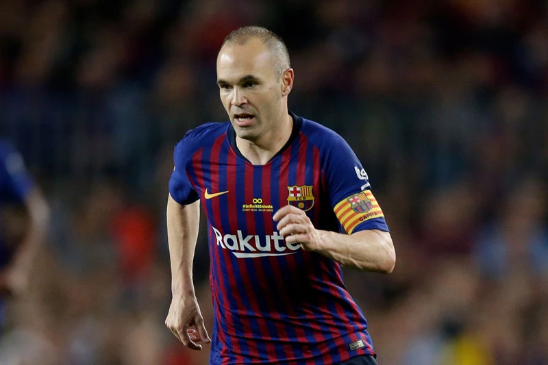 Tiền vệ: Andres Iniesta.