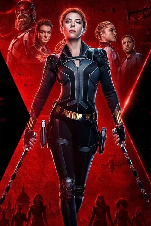 Scarlett Johansson trong vai Black Widow.