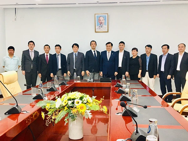 Chủ tịch UBBND TP Đà Nẵng Huỳnh Đức Thơ tiếp và làm việc với Hiệp hội Doanh nghiệp Nhật Bản tháng 2/2020