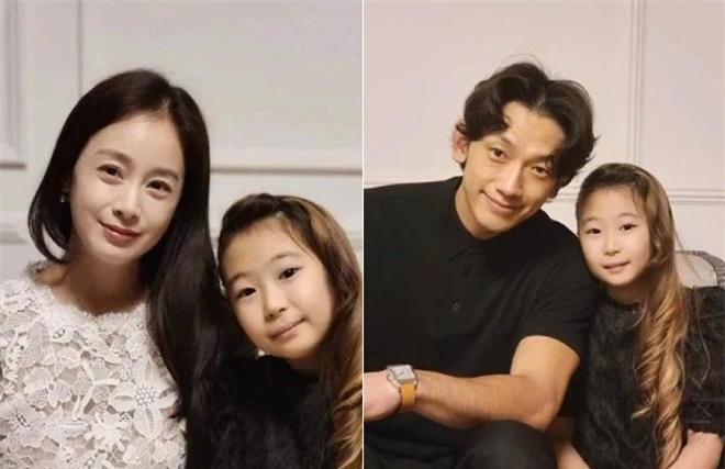 Rain và Kim Tae Hee trong tiệc sinh nhật con gái.