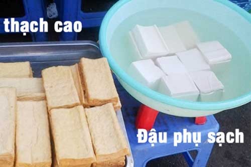 Cách nhận biết đậu phụ chứa thạch cao, người bán không thể chối cãi
