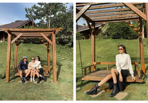 Hà Tăng đúng chuẩn con gái nhà người ta, bận rộn là thế vẫn đưa bố mẹ ruột đi chơi tận hưởng cuộc sống