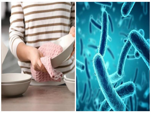 Sai lầm tai hại khi lấy khăn lau khô bát đũa ngay sau khi rửa xong