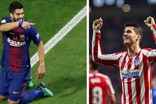 Cơ cấu lương Atletico không thay đổi sau vụ hoán đổi Morata lấy Suarez
