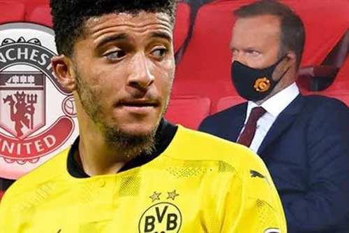 Ed Woodward chốt giá "khủng" để đưa Jadon Sancho về Man United