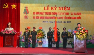 Viện Hóa học - Vật liệu kỷ niệm 60 năm Ngày truyền thống và đón nhận Huân chương Bảo vệ Tổ quốc hạng Nhất   