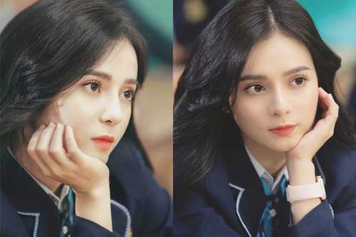 Nữ MC “đậm nét ngây thơ” gây sốt với ảnh đồng phục học sinh