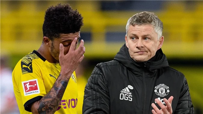 Bao giờ Solskjaer mới có được Sancho?