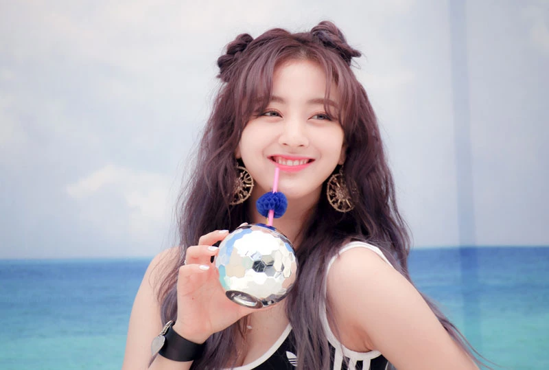 10. Jihyo (TWICE).