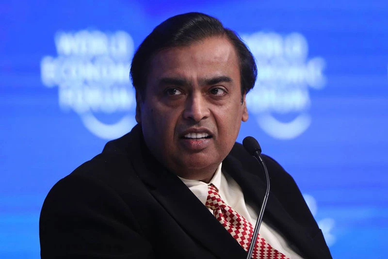 4. Mukesh Ambani (Tài sản kiếm được trong năm 2020: 26,6 tỷ USD - Tổng tài sản: 85,2 tỷ USD)