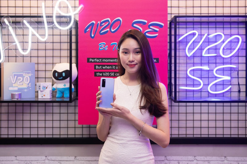 Ảnh chi tiết Vivo V20 SE: RAM 8 GB, pin 4.100 mAh, sạc 33W, giá hấp dẫn