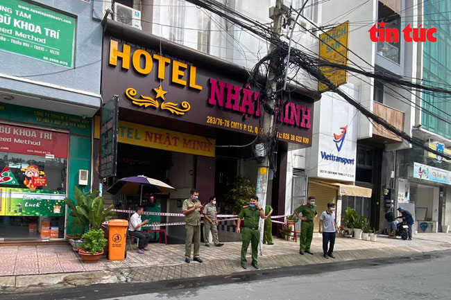 Hỏa hoạn tại khách sạn ở TP.HCM, 2 người thương vong