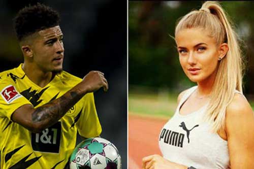 Nữ VĐV quyến rũ nhất thế giới giúp Dortmund giữ chân Sancho?