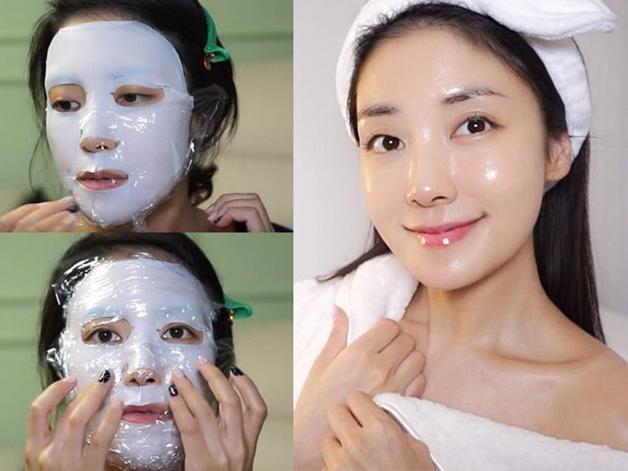 Tác dụng bất ngờ của màng bọc thực phẩm để dưỡng da mặt