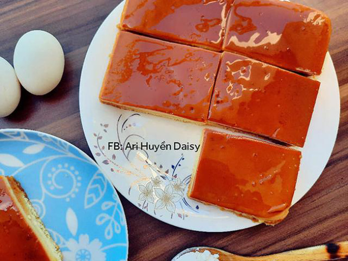 Cách làm bánh bông lan caramen thơm nức, mềm tan trong miệng