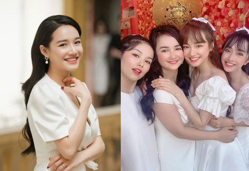 Nhìn ảnh chị em gái nhà Nhã Phương mới thấy câu "nhà có 5 nàng tiên" là có thật