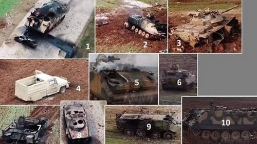 Thổ Nhĩ Kỳ thiệt hại nặng sau cuộc tấn công của Quân đội Syria