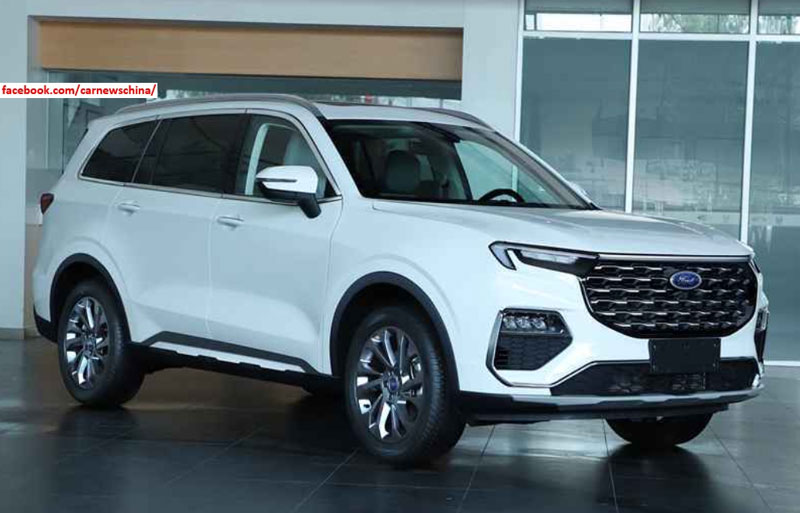 Lộ diện SUV 7 chỗ hoàn toàn mới của Ford