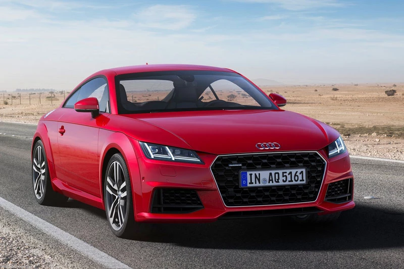 8. Audi TT 2020 (giá khởi điểm: 45.500 USD, điểm tổng thể: 8,3/10).