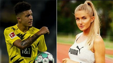 Nữ VĐV quyến rũ nhất thế giới giúp Dortmund giữ chân Sancho?