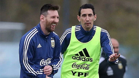 Di Maria cho rằng những ngôi sao lớn tuổi khác như Lionel Messi hay Sergio Aguero cũng nên bị gạch tên 