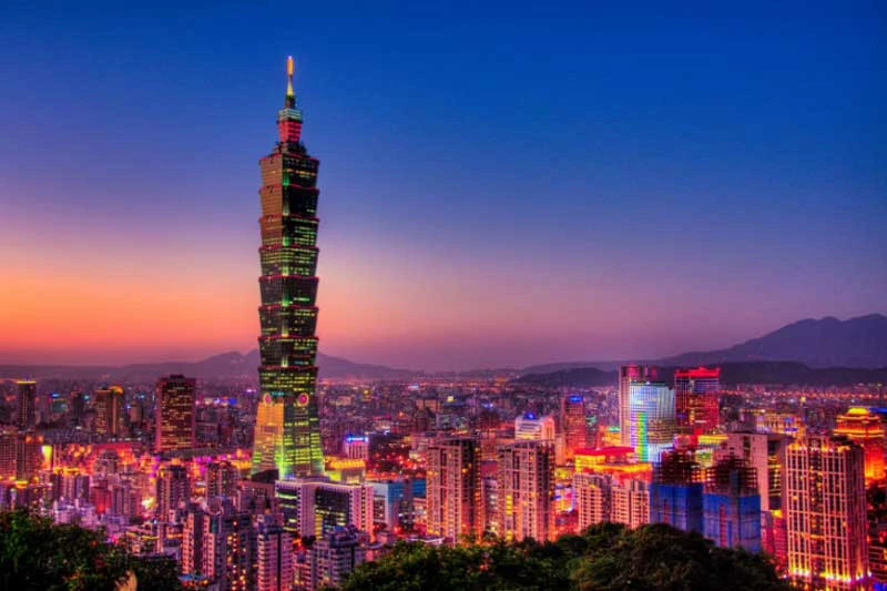 10. Đài Bắc 101 (Đài Loan, Trung Quốc) - 101 tầng.
