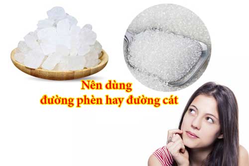 Mua đường phèn chọn màu trắng hay vàng là tốt nhất? Câu trả lời ai cũng bất ngờ