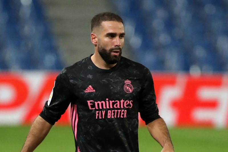 =3. Daniel Carvajal (Real Madrid, định giá chuyển nhượng: 36 triệu bảng).