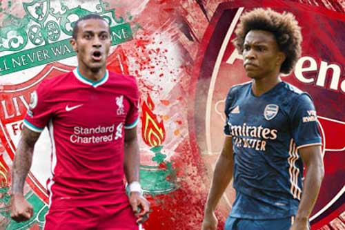 Đội hình dự kiến Liverpool và Arsenal: Thiago Alcantara sẽ đá thay Henderson?