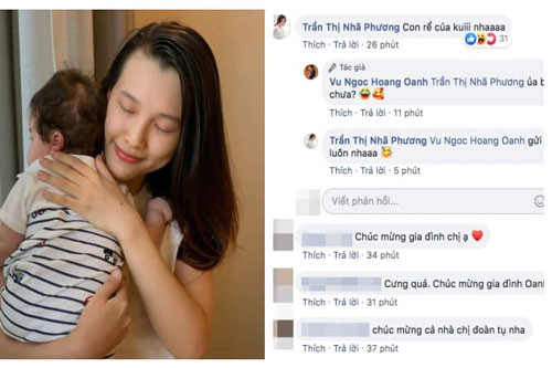 Hoàng Oanh úp mở việc đoàn tụ ông xã ngoại quốc, nhưng fans đổ dồn sự chú ý vào màn kết thông gia của Nhã Phương