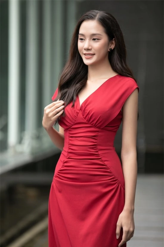 Nguyễn Thị Bích Thùy cũng có kinh nghiệm ở Miss World Vietnam 2019 với vị trí top 10.