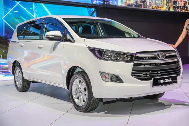 2. Toyota Innova (doanh số: 2,482 chiếc). 