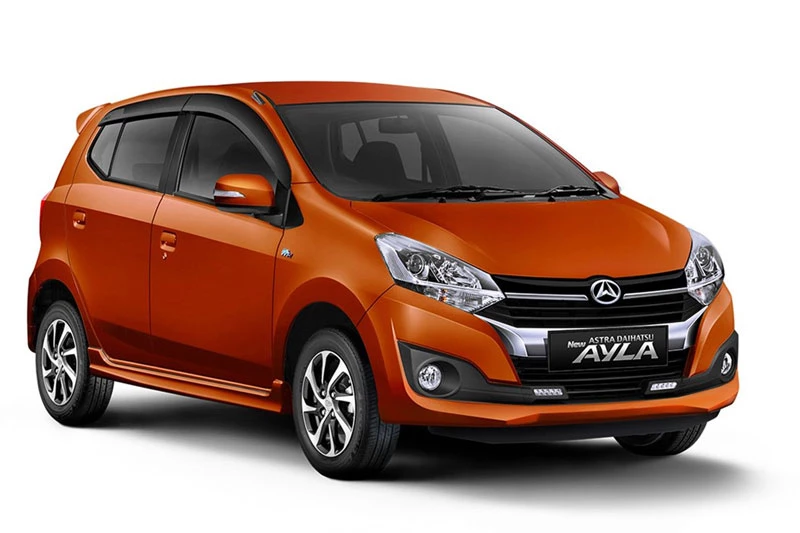 8. Daihatsu Ayla (doanh số: 1.294 chiếc). 