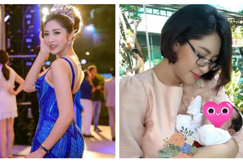 Hoa hậu Đại dương Đặng Thu Thảo phủ nhận chồng là đại gia, bức xúc khi bị nói xuề xoà sau sinh