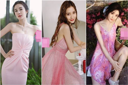 Loạt mỹ nhân Hoa ngữ 'chữa sến' cho váy hồng
