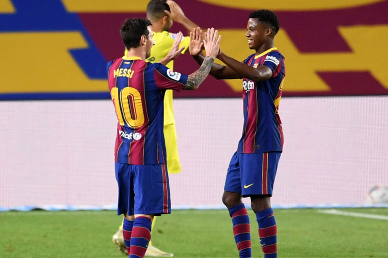 Fati lập cú đúp, Barca ra quân đại thắng '4 sao' trước Villarreal