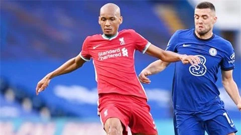 Liverpool vs Arsenal: Fabinho 'chết vai' trung vệ