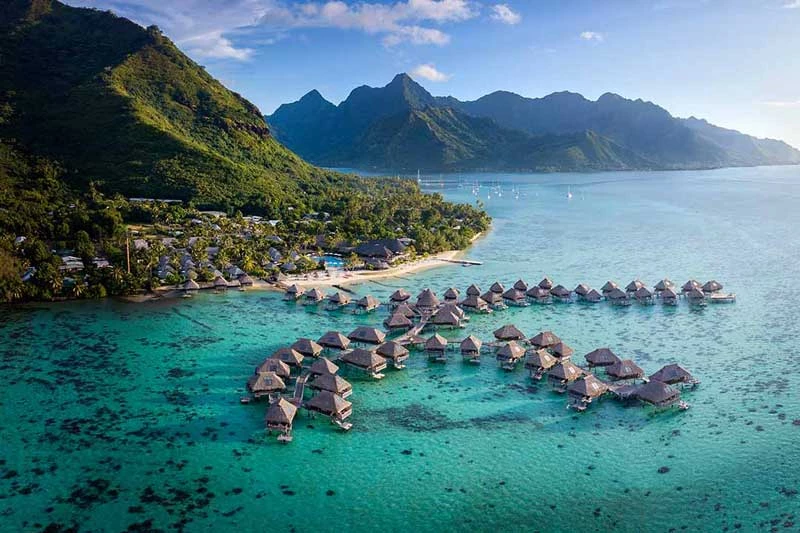 10. Moorea, Polynesia thuộc Pháp.