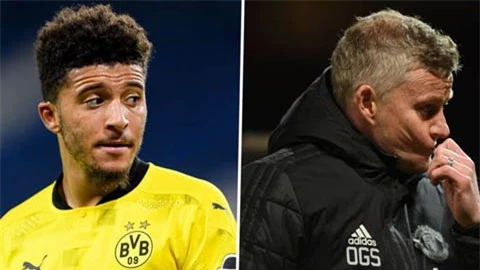 Sancho xuất sắc nhưng không cứu được Man United