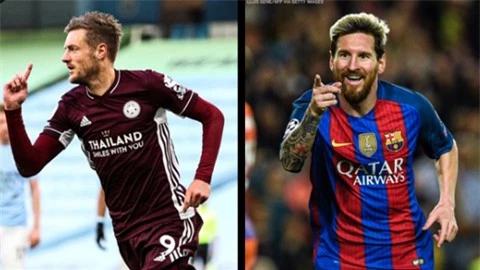 Vardy vượt qua Messi để trở thành 'hung thần' của Guardiola